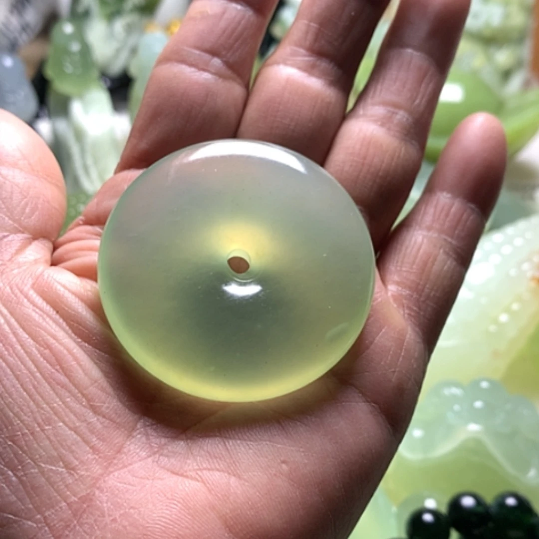 【闪购商品】合金蛇纹石玉颈饰