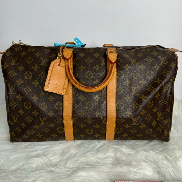 95新 LouisVuitton/路易威登 路易威登旅行袋手提45尺寸8802