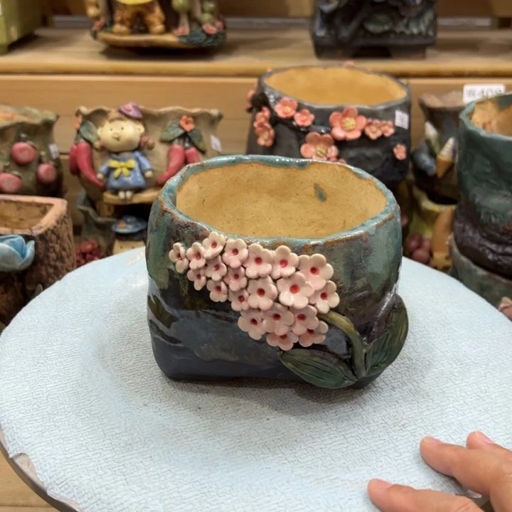 陶然多肉花盆百搭