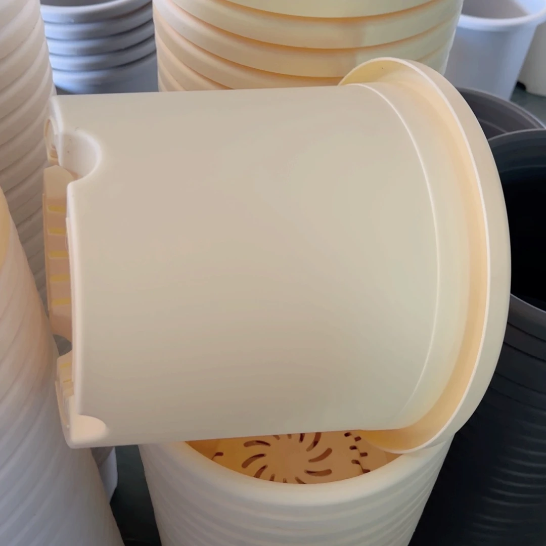 树脂四季盆5#无拖米黄6