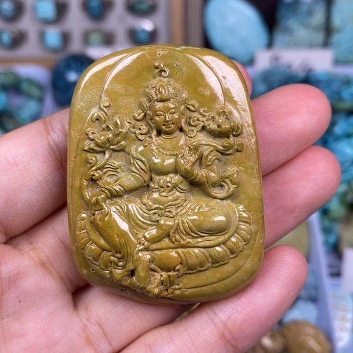 未镶嵌绿松石颈饰