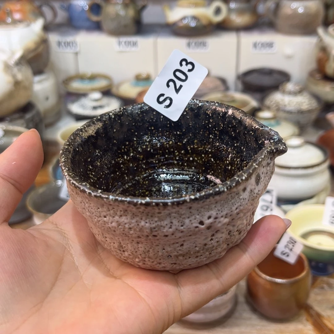 朱泥茶杯茶*儿陶瓷艺术