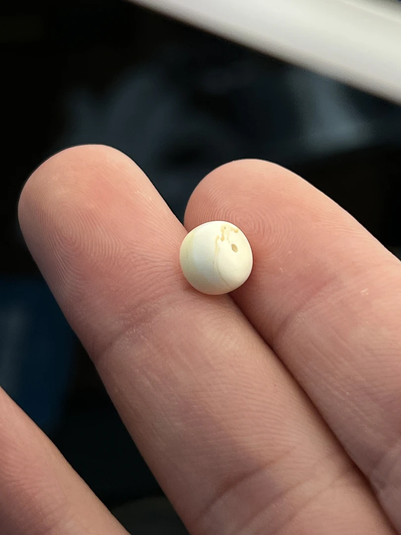 琥珀蜜蜡  白蜡 老型珠