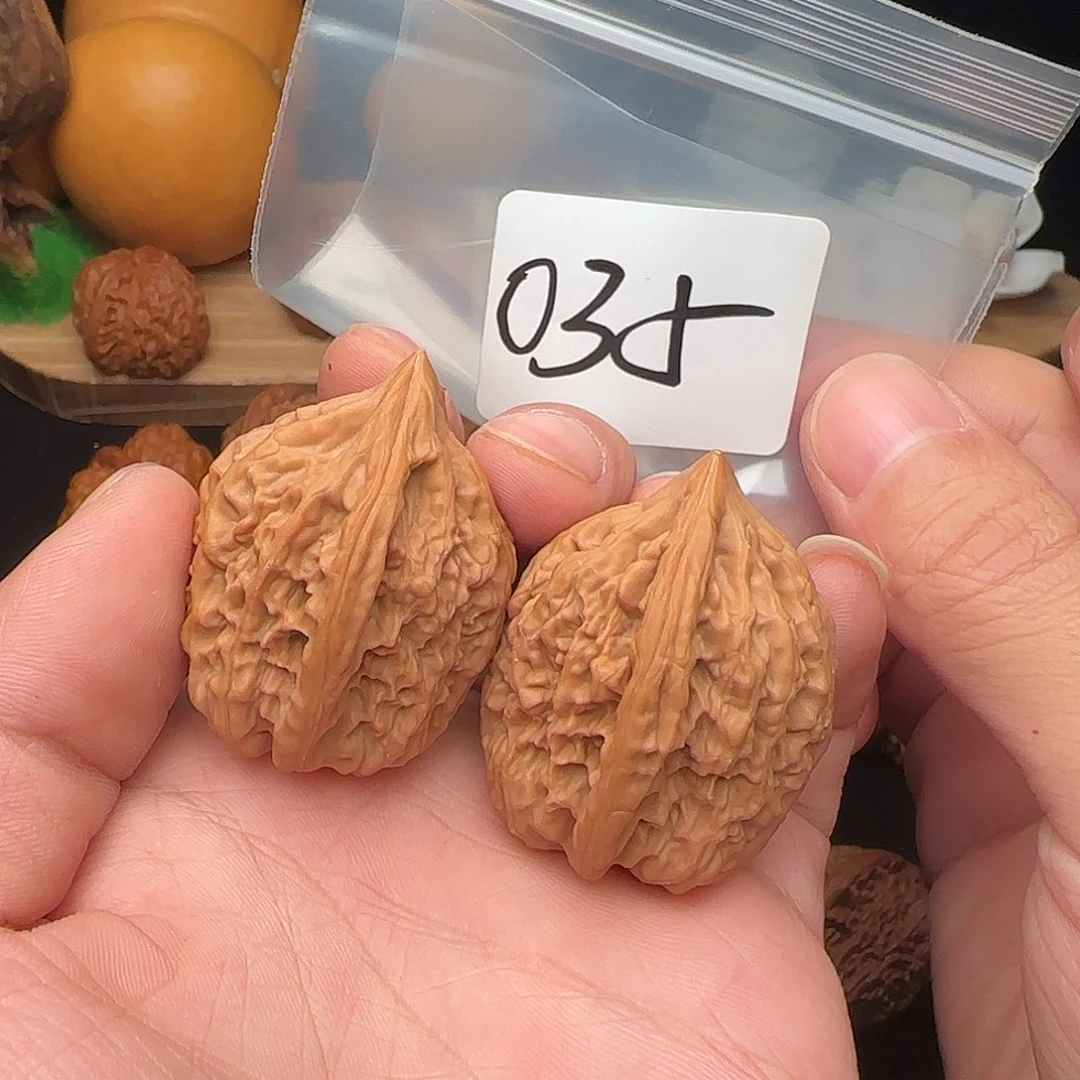 文玩核桃把件34老款鸡心全品编号035