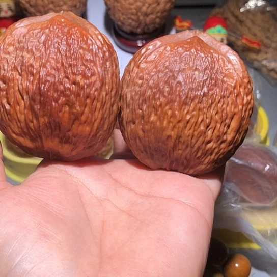 橄榄核把件七彩雷公橄榄
