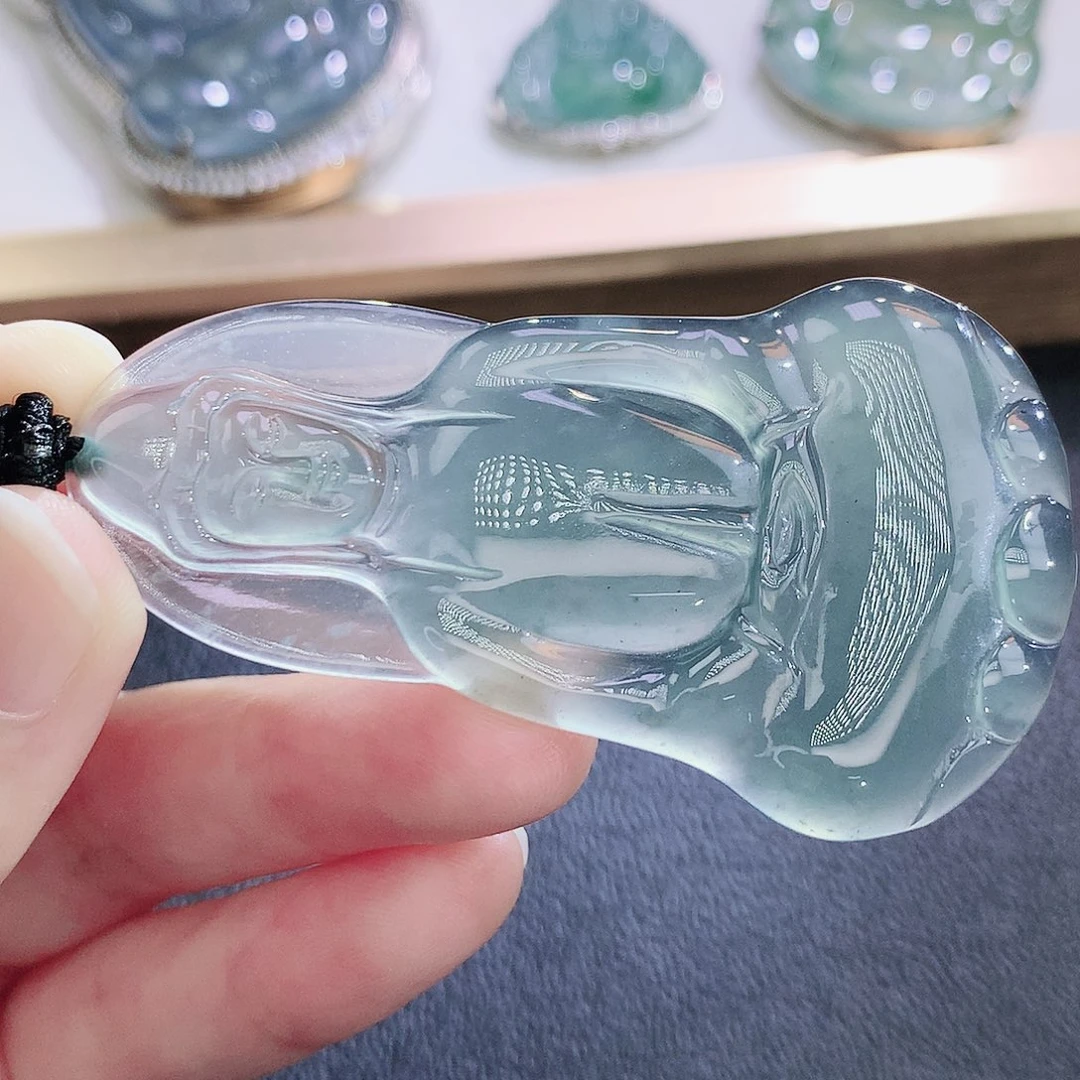 翡翠未镶嵌挂件翡翠