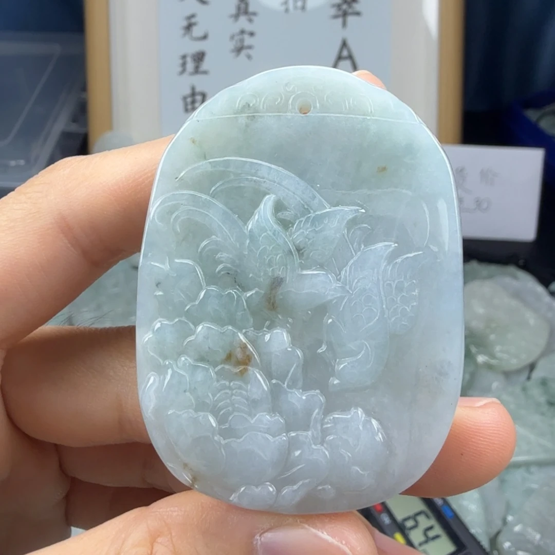 颈饰未镶嵌翡翠翡翠