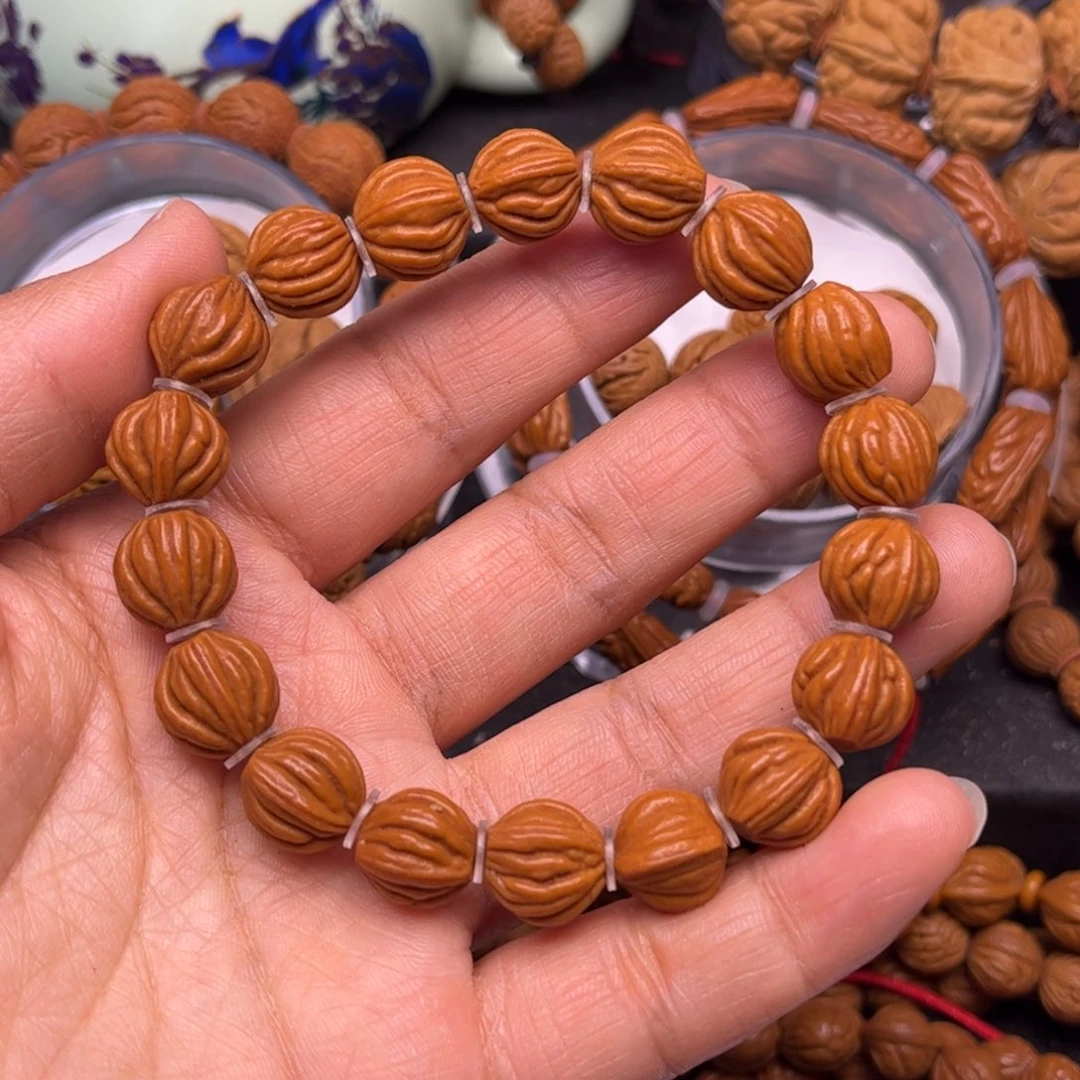 桃核吊坠龙纹桃核