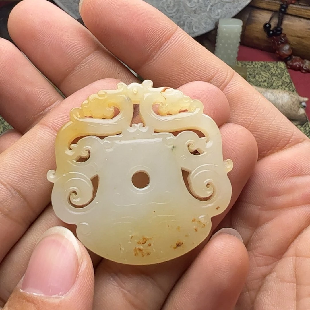 未镶嵌和田玉挂件