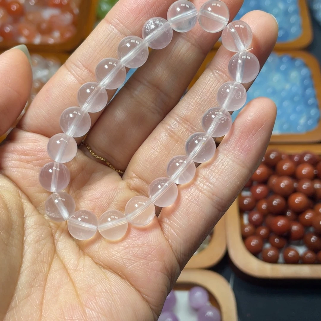 水晶手链未镶嵌粉水