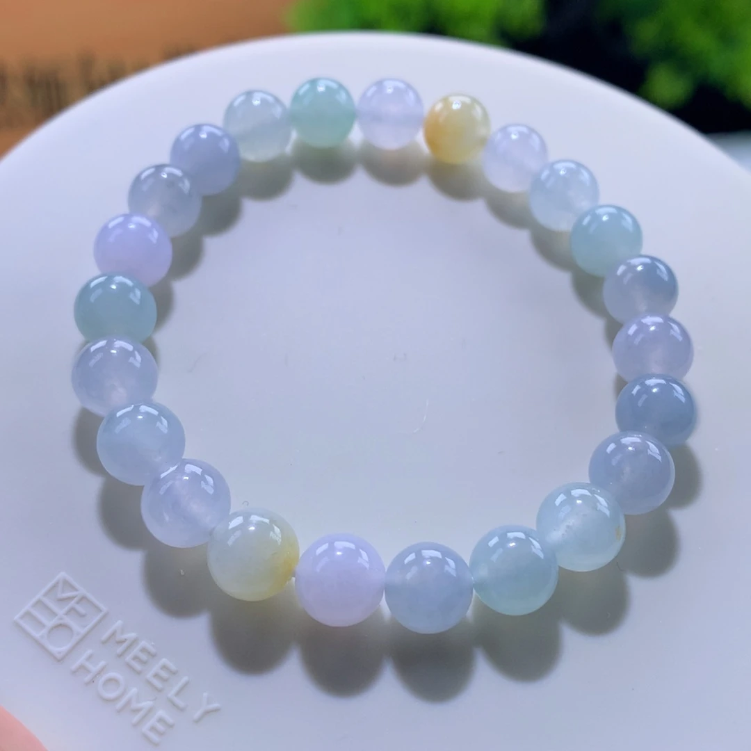 翡翠未镶嵌手链卡8