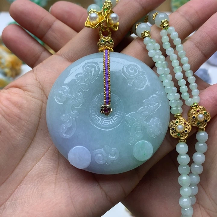 颈饰未镶嵌翡翠翡翠