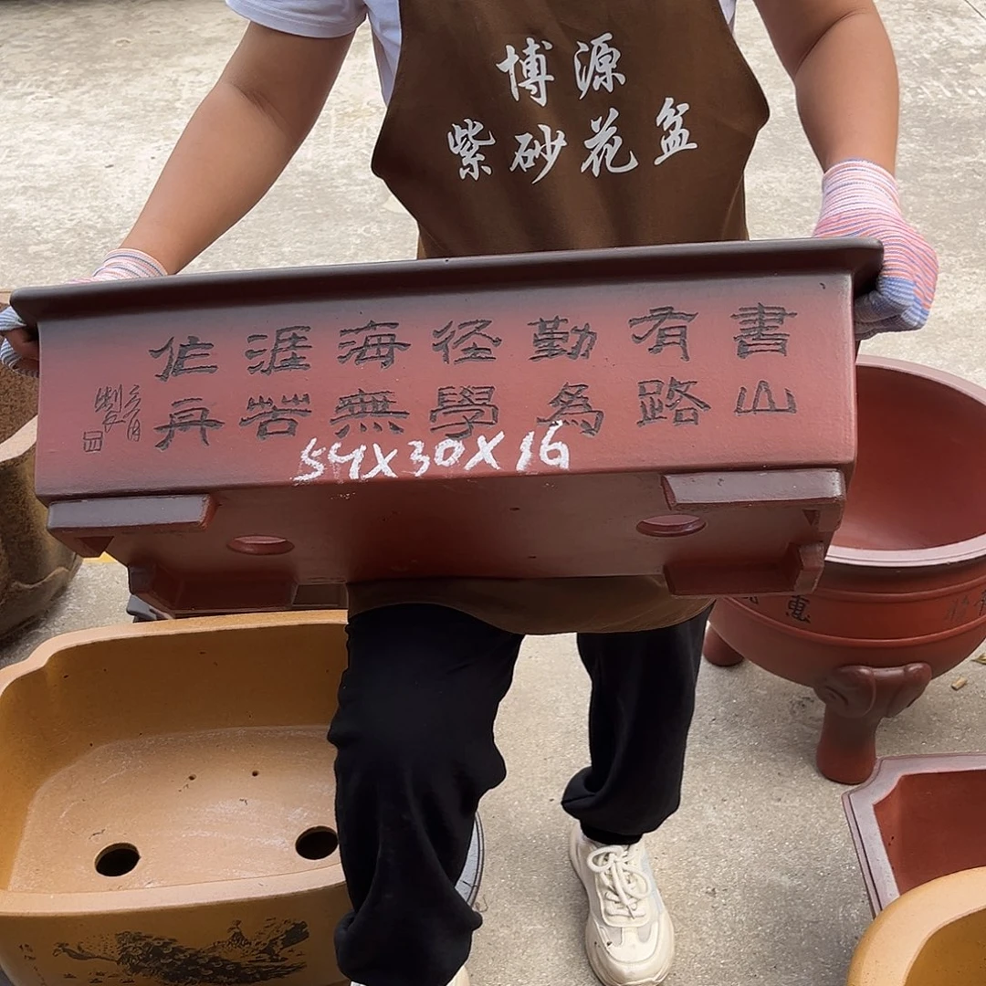 紫砂花盆盆景艺术