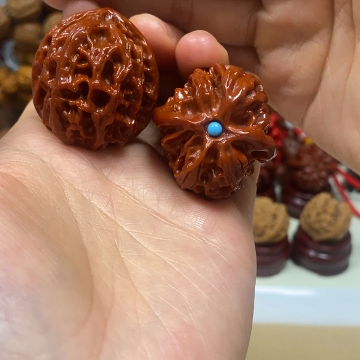 文玩核桃吊坠苹果园36