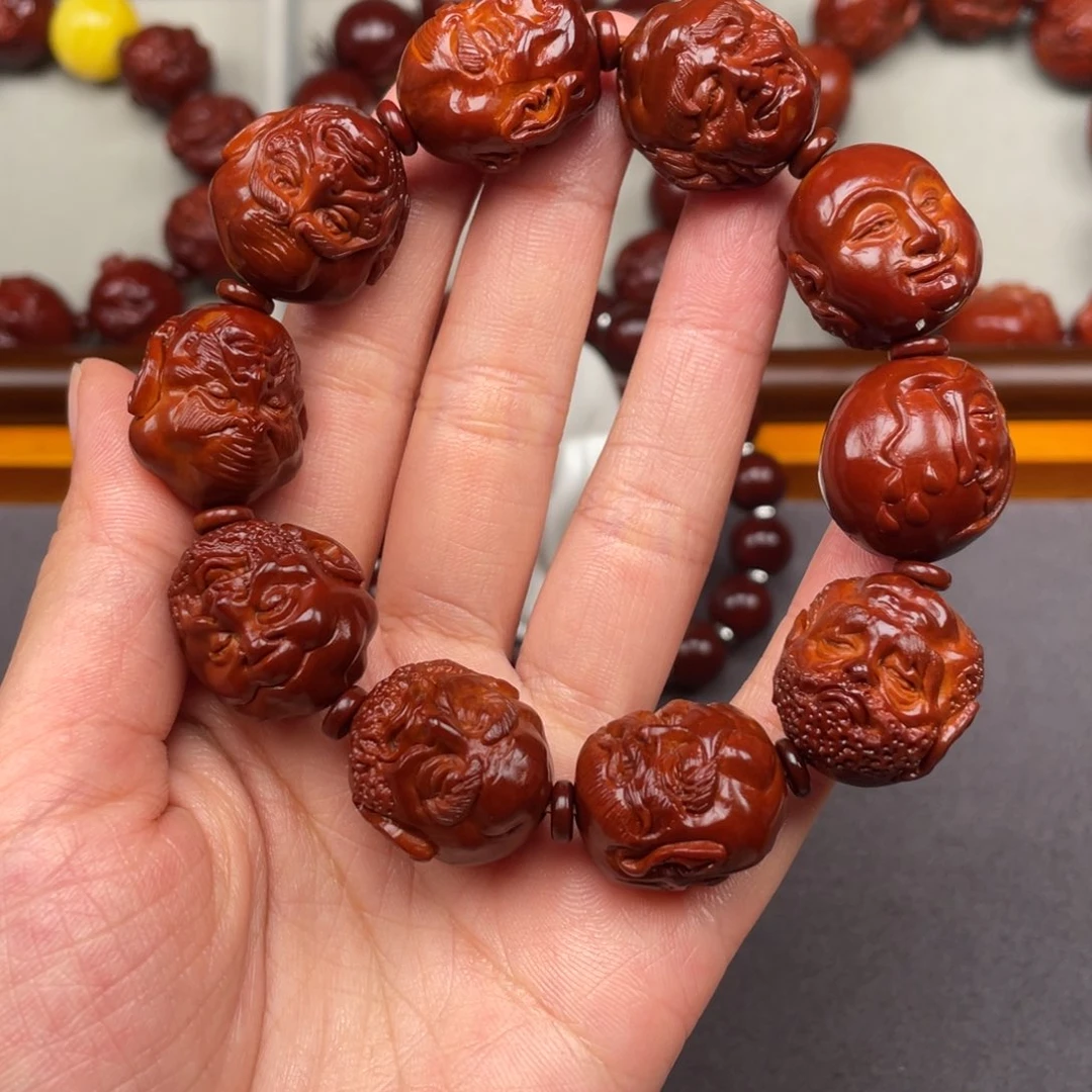 橄榄核手串/手链十八罗汉