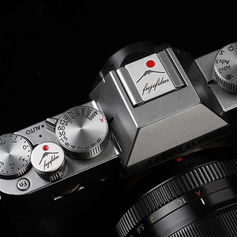 富士xt50xm5尼康配件相机快门按钮xt30xs20xt5x100vi热靴盖