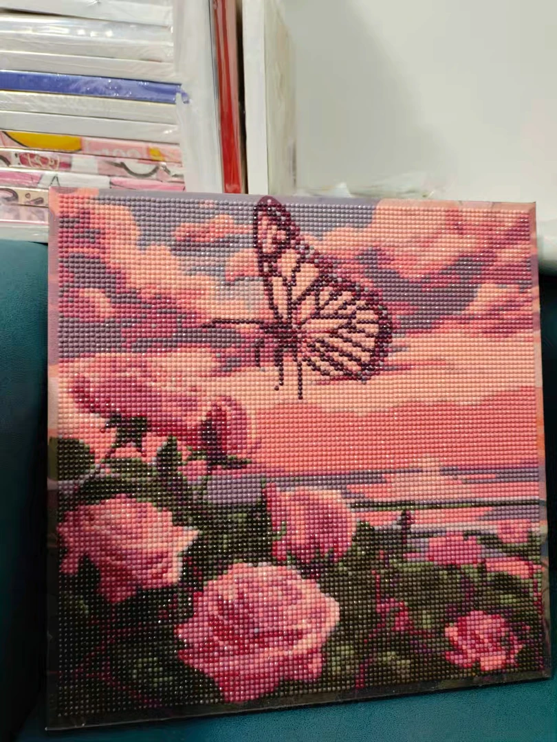 粉丝福利30x30尺寸钻石画2单飞，1单随机发，无售后）