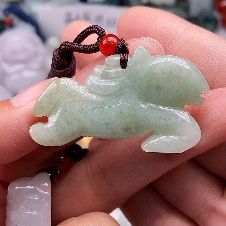 未镶嵌挂件翡翠翡翠