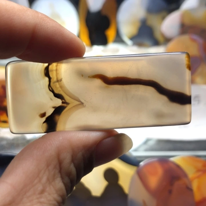 合金玛瑙/玉髓珠宝奇石109