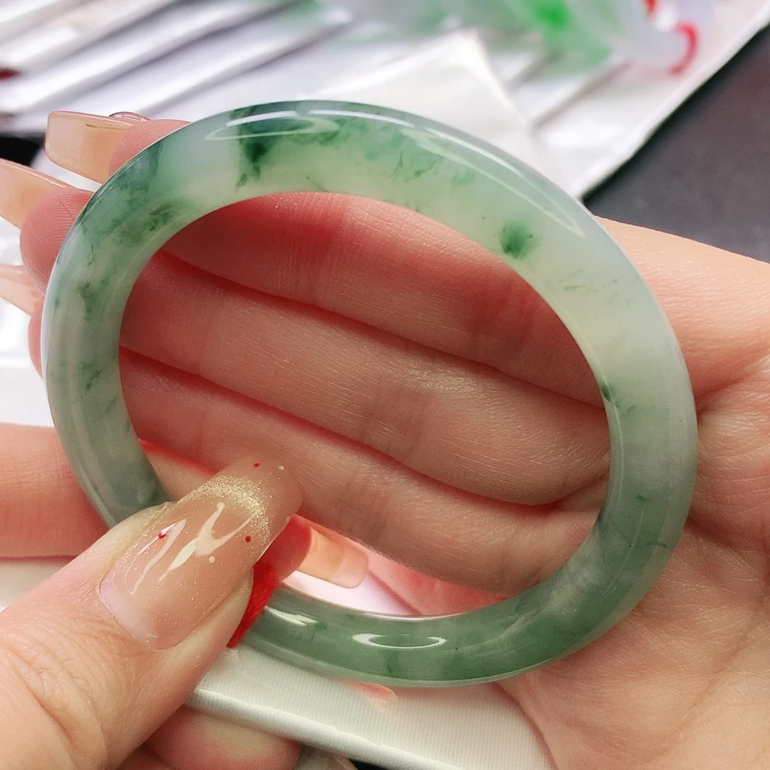 未镶嵌手镯翡翠缅甸天然A货翡翠