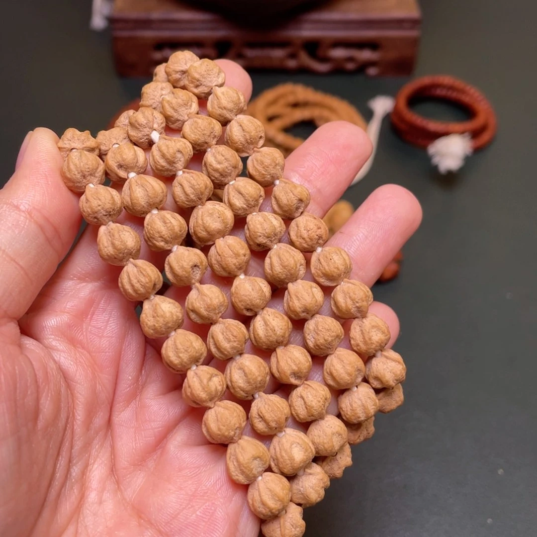 柏香籽/百香籽吊坠莲花长串