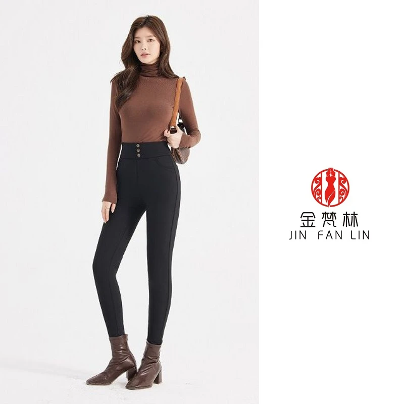 【金梵林春款上新 】三防磁疗护腰鹅绒裤防寒保暖外穿-8333