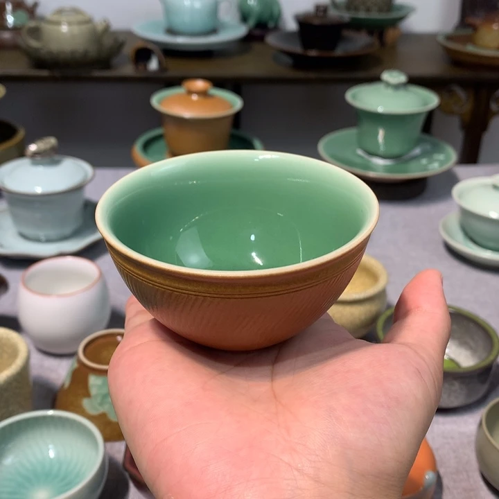龙泉青瓷杯杯杯杯