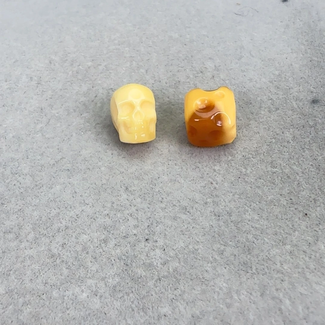 梦***尘手串库克12mm大肠配饰