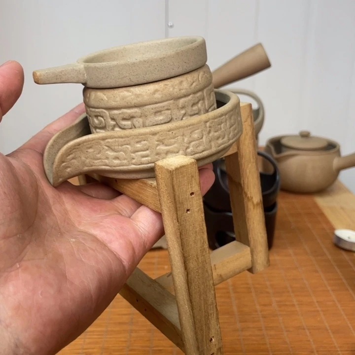 壶老段烧陶瓷茶器！