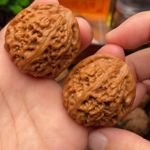 文玩核桃吊坠凤凰台37精修