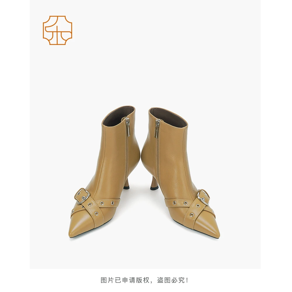 【LESIFAN】尖头细跟短靴3509-141