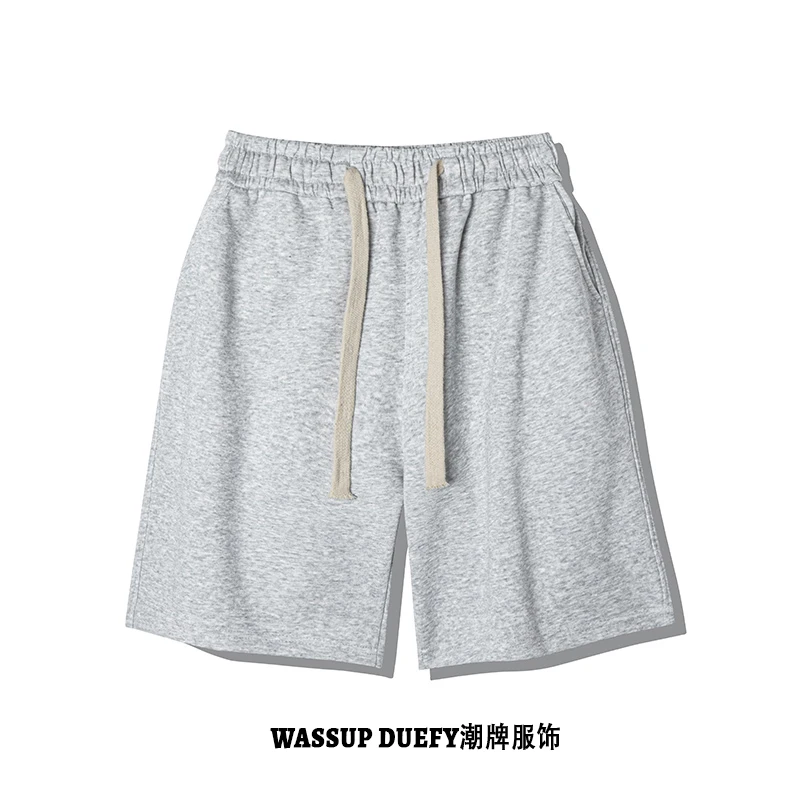运动短裤女夏季薄款高腰宽松直筒显瘦百搭阔腿五分裤休闲中裤S1