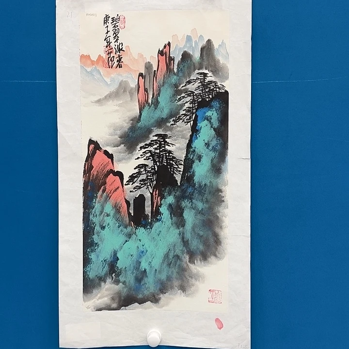国画姜国华精品原作