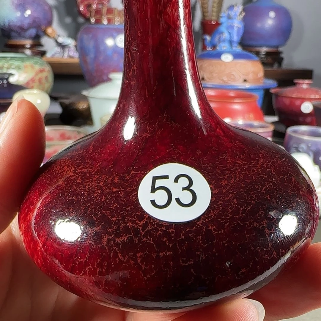 枫**秋钧瓷传统工艺作品