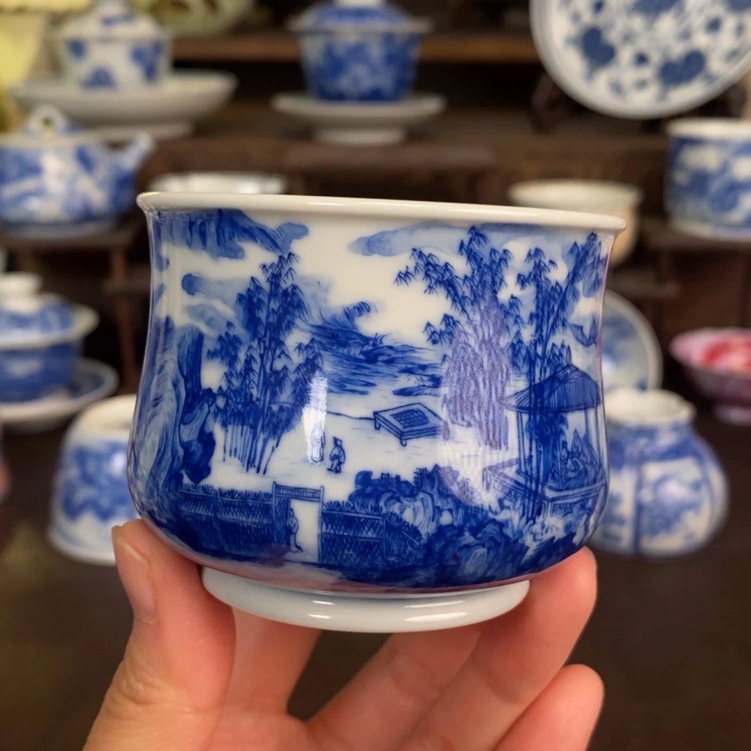 景德镇陶瓷手工手绘