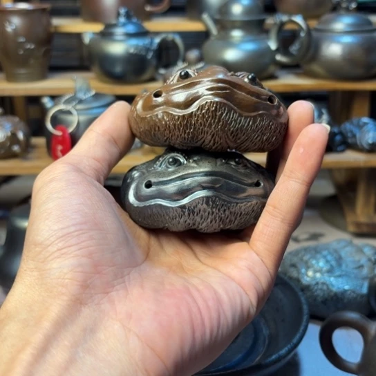 家***壶庄诚柴烧坭兴陶壶