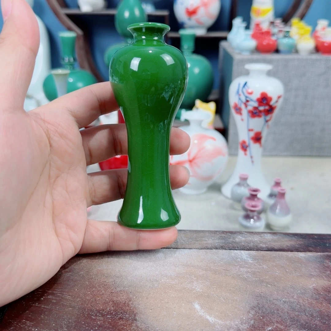 陶瓷手工小花器摆件