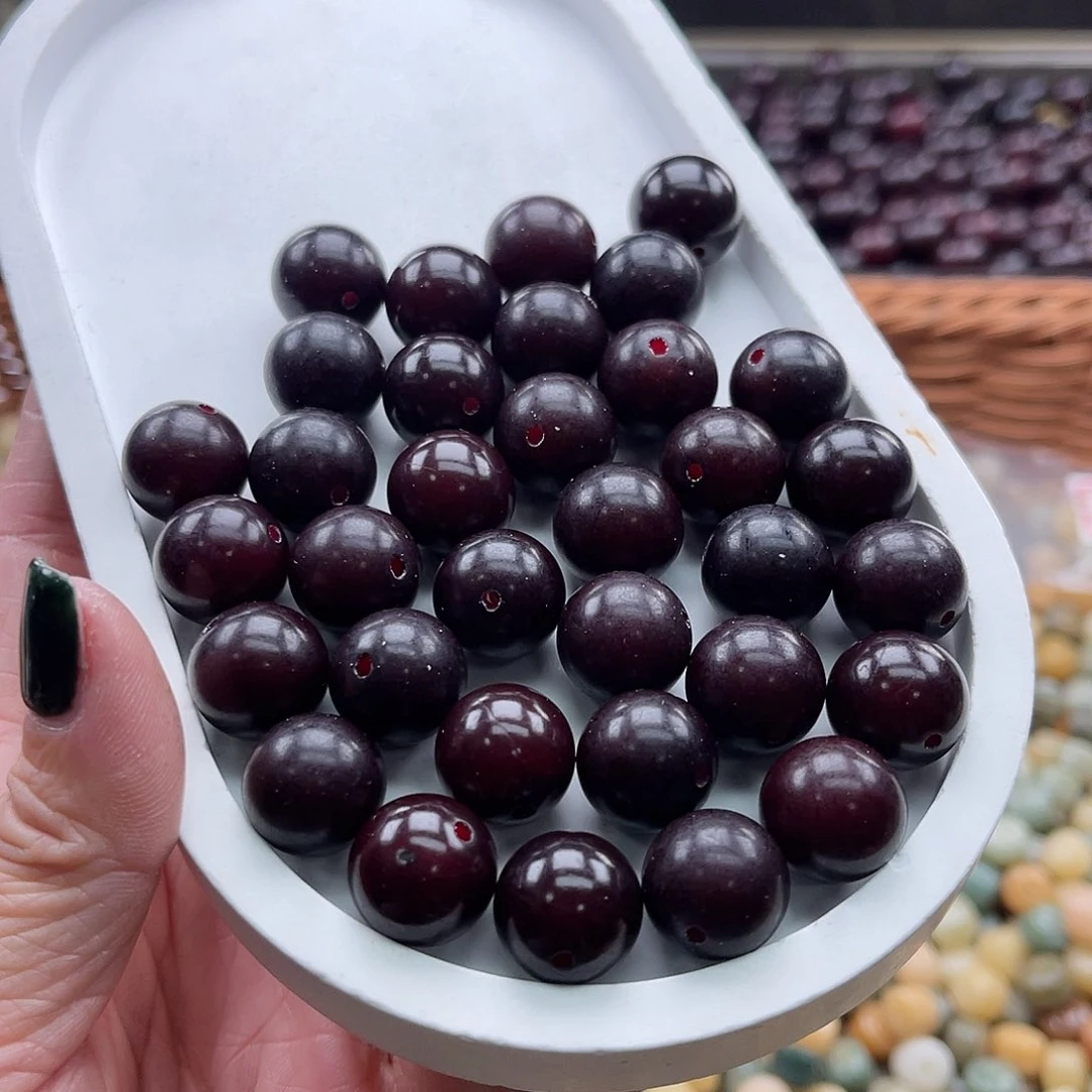 白玉菩提吊坠Z/13mm/50+30颗微瑕