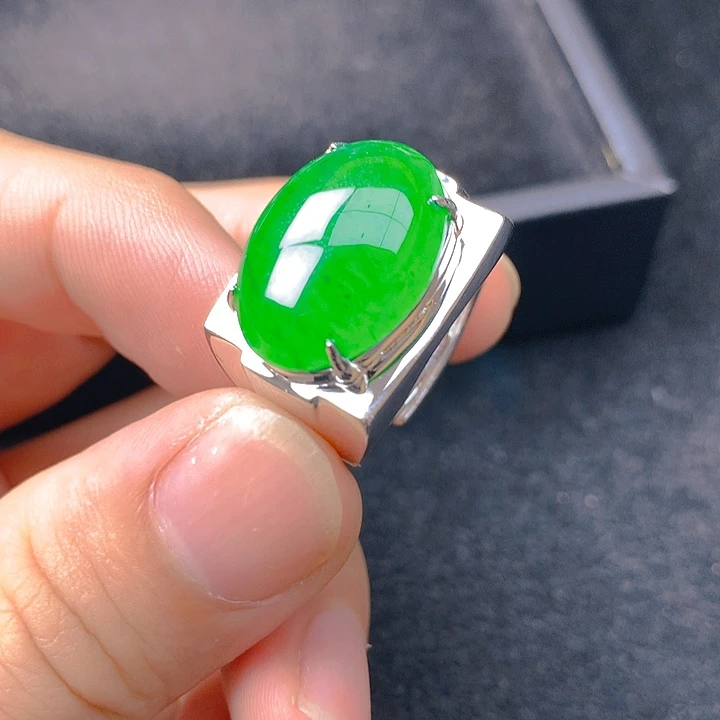 翡翠银S925镶嵌颈饰