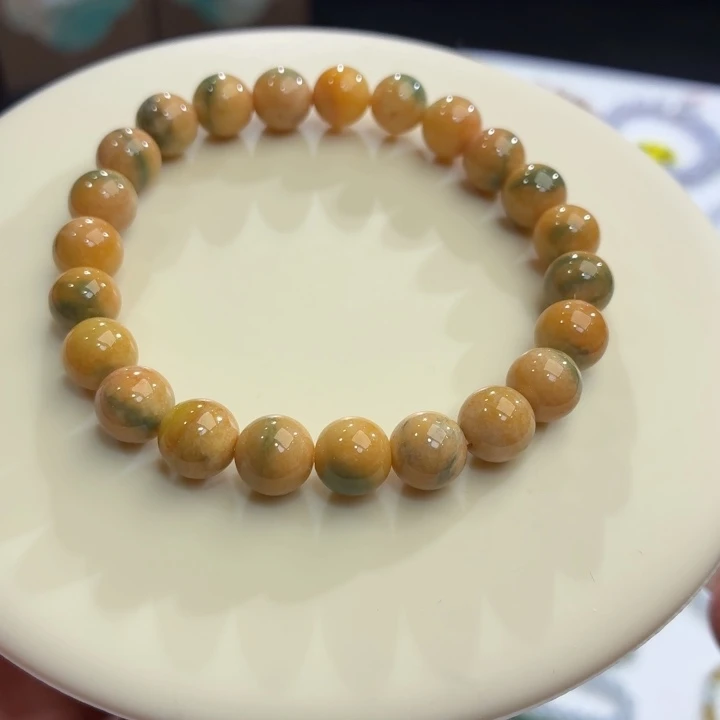 翡翠未镶嵌手链卡8.5福利款