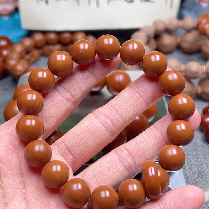 今***朝手串橄榄核1.2精品超小孔