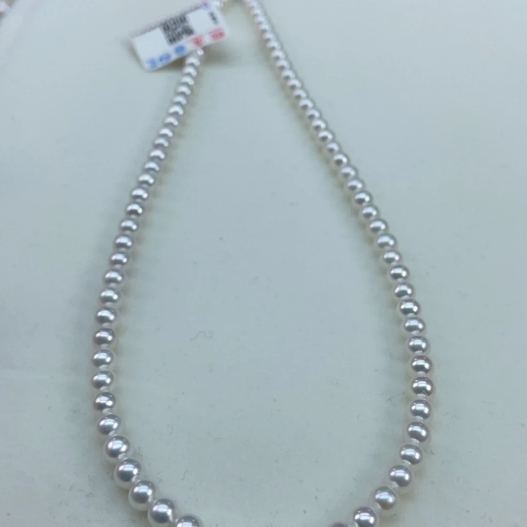 未镶嵌淡水珍珠4-5素珠