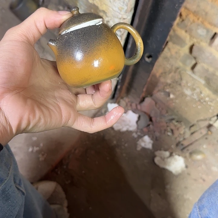 茶壶紫砂坭兴陶柴烧