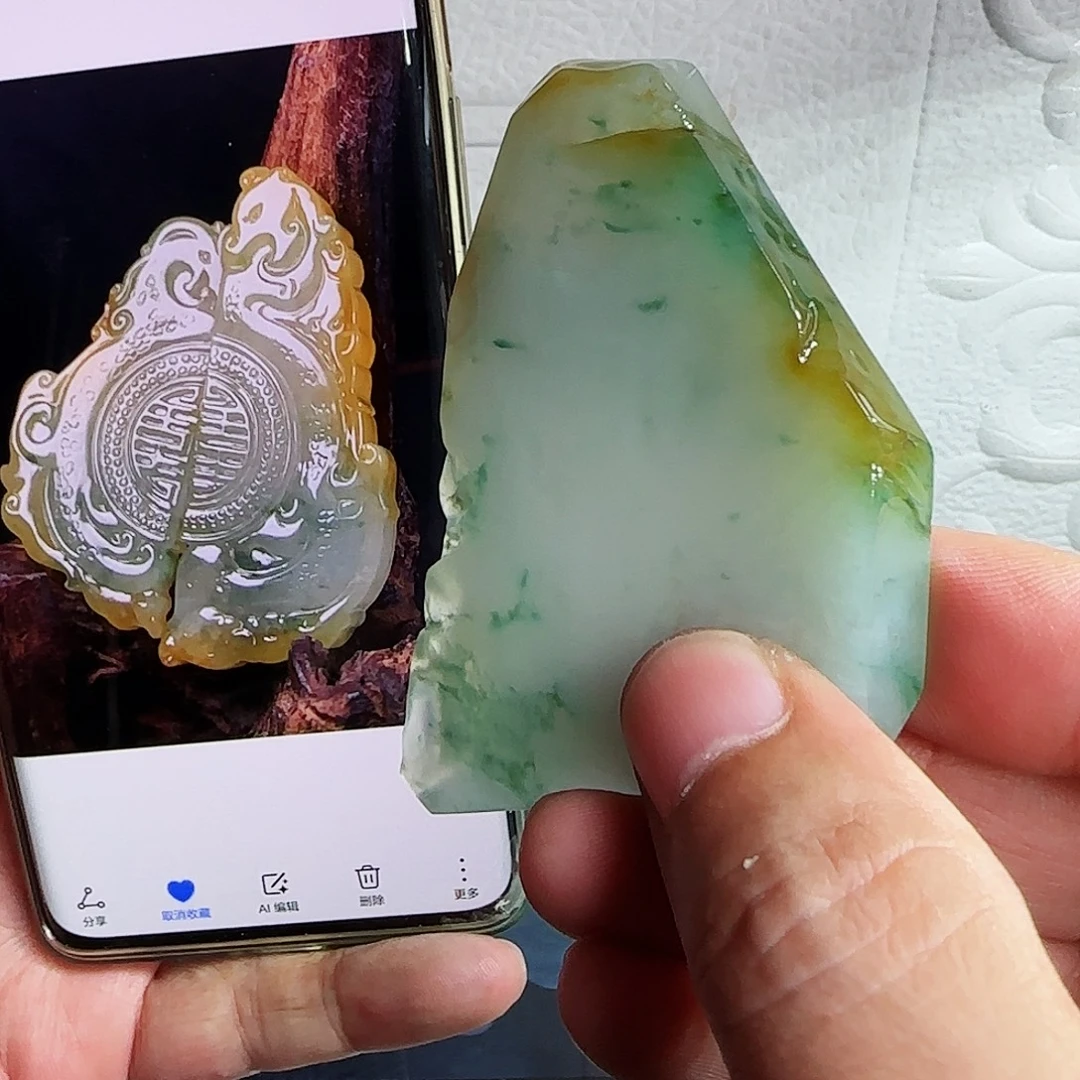 未镶嵌定制翡翠缅甸天然A货翡翠含老师工艺