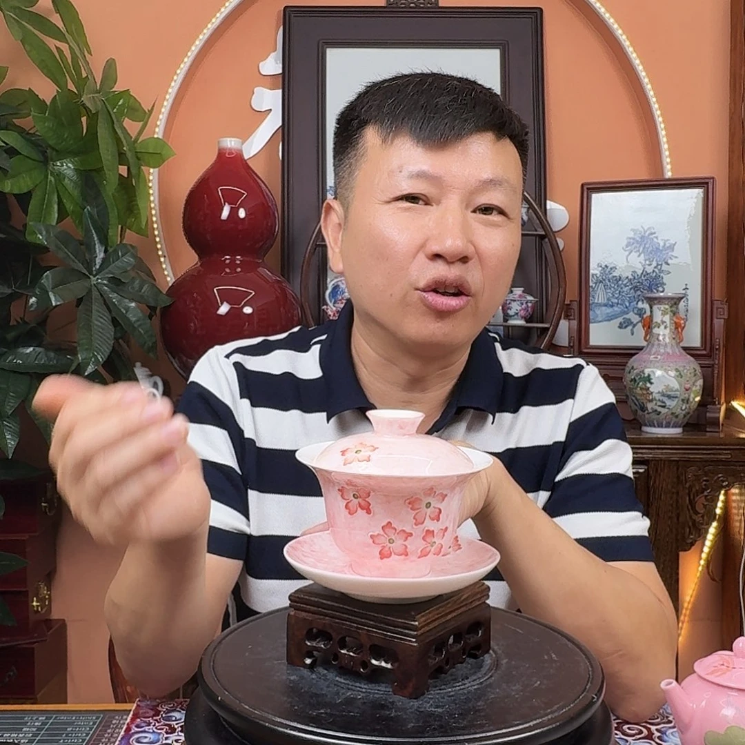 其他景德镇陶瓷手工盖碗
