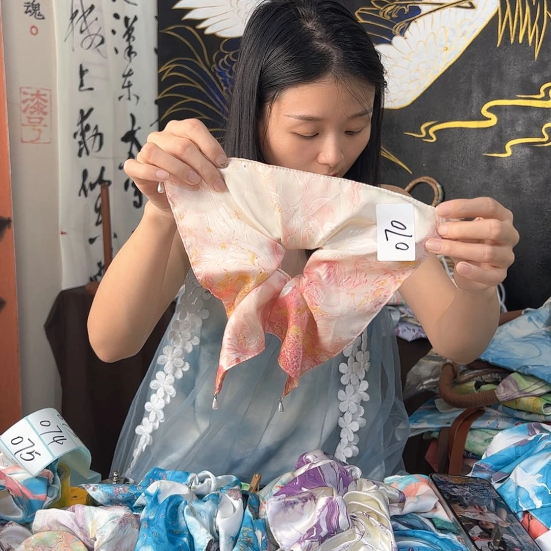 @****070珍珠发圈清仓不退