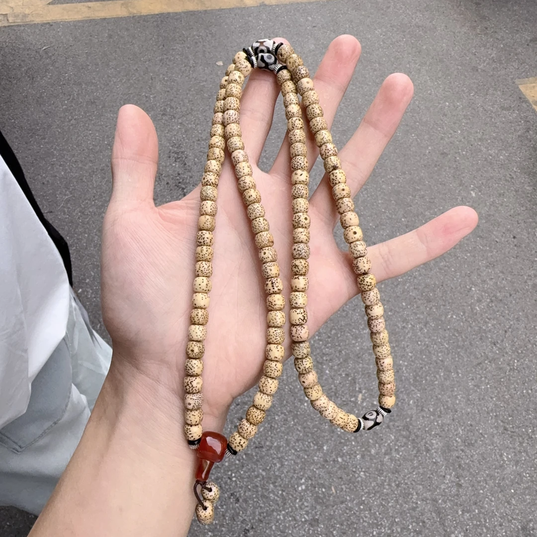 天然星月菩提老型珠链子多样性拍一发一f