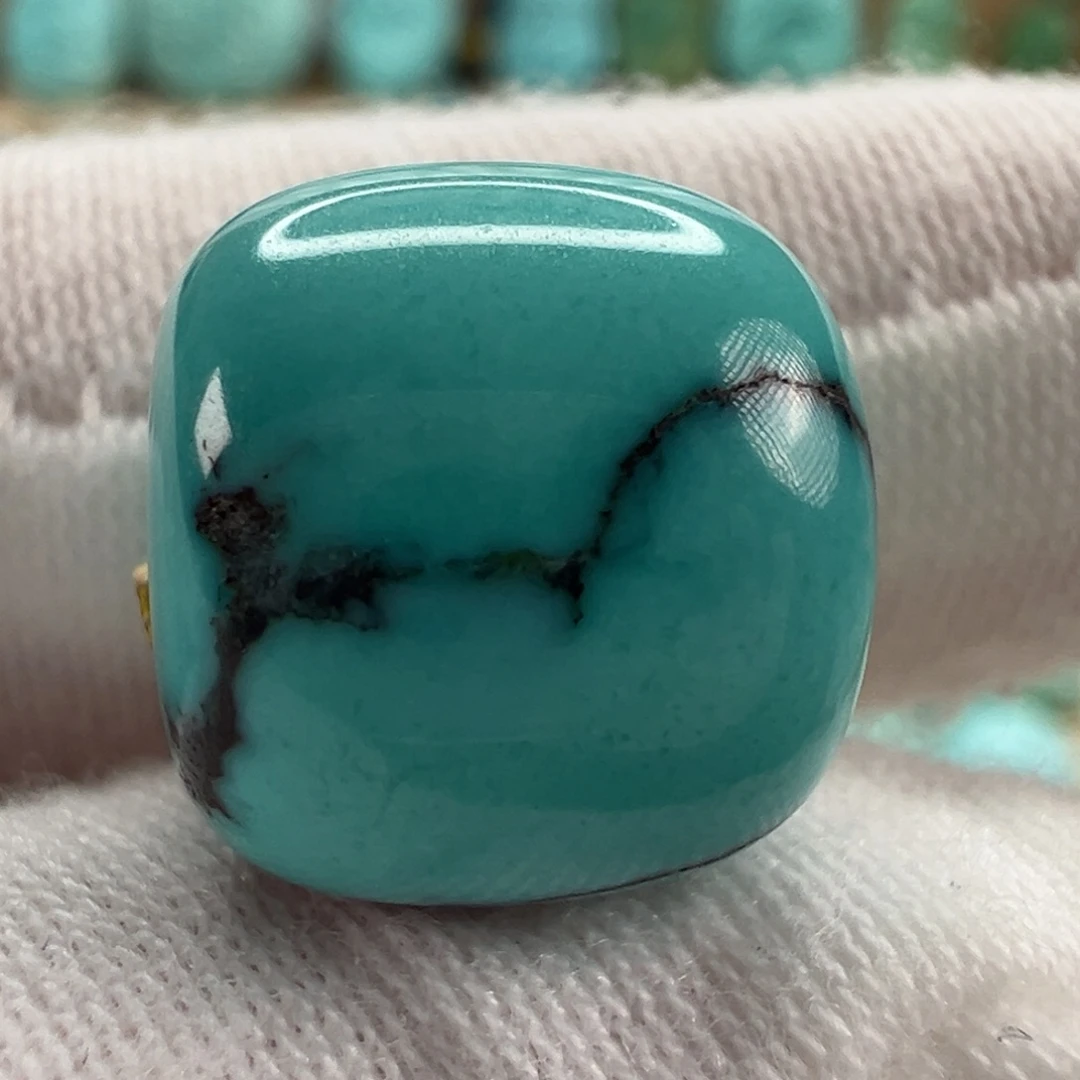 未镶嵌绿松石配饰13.5mm