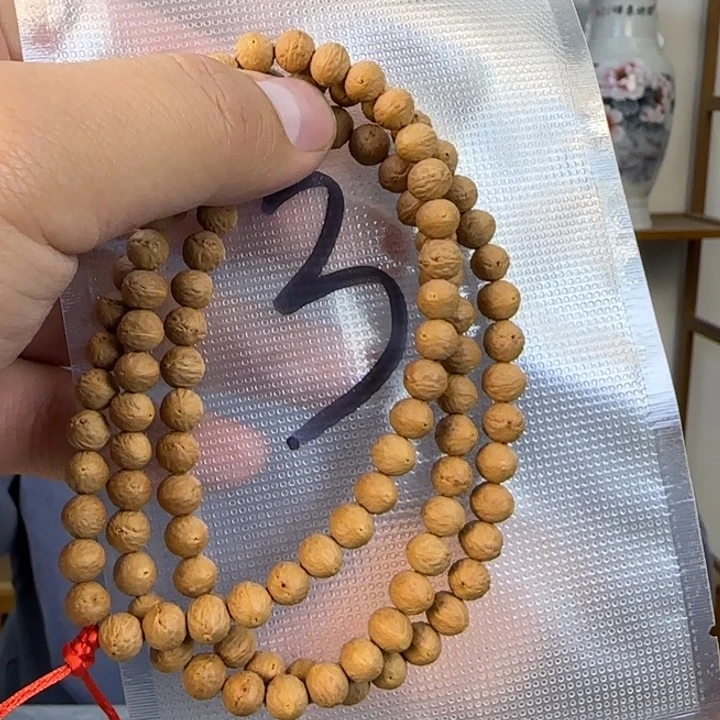 吊坠莲花菩提酸枣核108