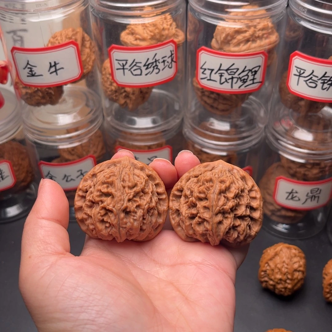 把件文玩核桃45精品水龙纹